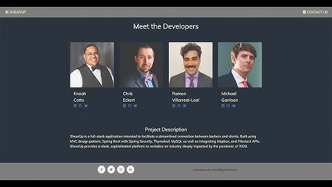 Codeup Web Development Capstone Project- ShearUp - Ganymede Cohort