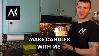 🔥 Making Candles with the Country Lane Candle Making Kit | Double Boiler Method Tutorial 🕯️