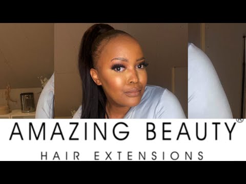 Sleek Pony with Natural 4c Hair Amazing Beauty Hair Review
