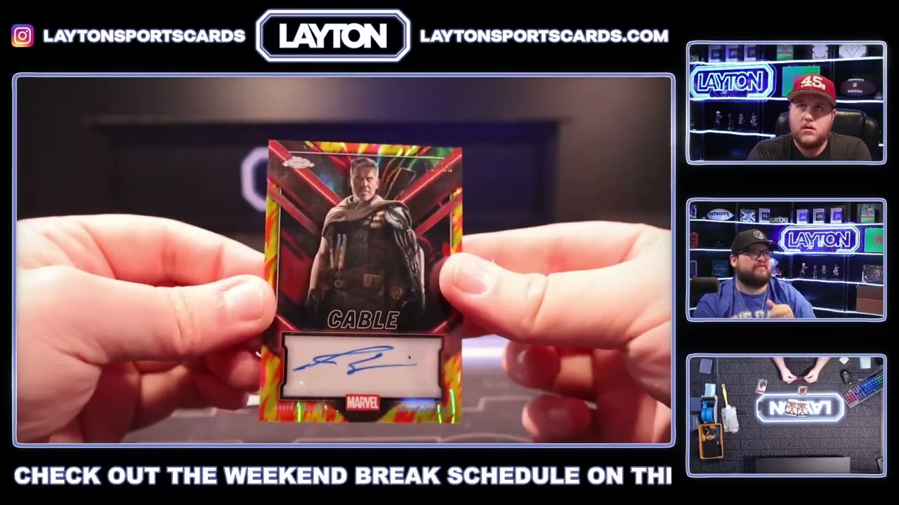 AWESOME AUTO! 1 BOX OF 2025 TOPPS CHROME DEADPOOL FOR CHAN K!