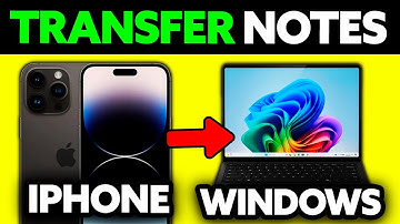 How To Transfer Notes From iPhone to Windows Computer (2025) - Step by Step