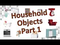 Household items  part 1  practice phrase there isnt  level 1