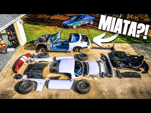 Building a Miata from SCRATCH (with my Son)
