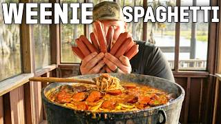 NOT Mama's Weenie Spaghetti