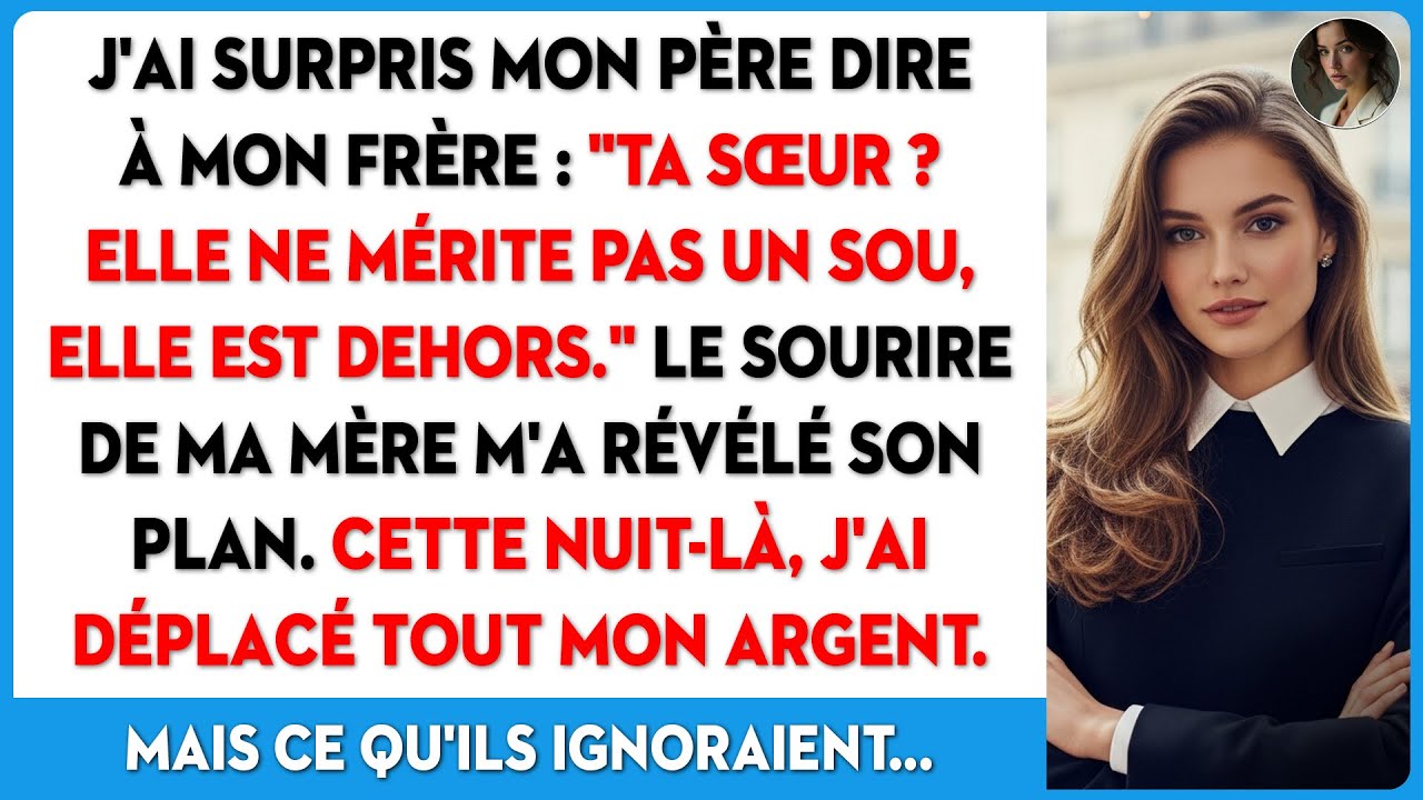 Mes parents m'ont déshéritée, disant que je ne méritais rien. Alors, j'ai pris ma revanche.