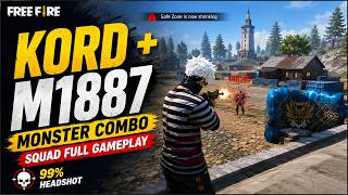 KORD + M1887 = MONSTER COMBO 😈🔥 || Squad Full Gameplay