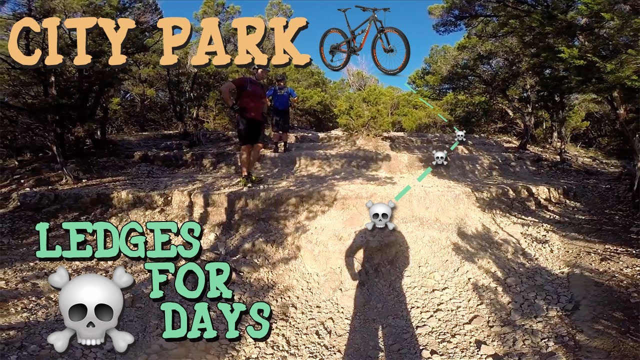 LEDGES FOR DAYS Emma Long mountain biking at City Park in Austin TX