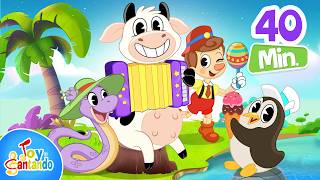 La Vaca Lola, Chuchuwa 🐮✨ Top de Canciones Clásicas Infantiles | Toy Cantando