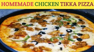 Best Recipe Chicken Tikka Pizza By Cook With Hijab