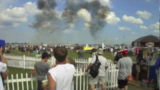 B-25 Wall of Fire at EAA Airventure 2011