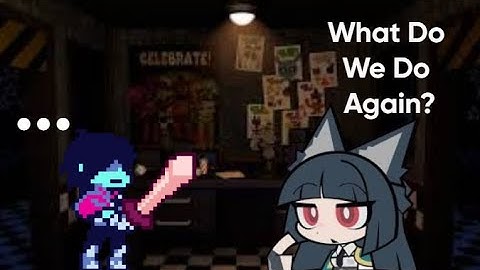 Two idiots play Fnaf coop