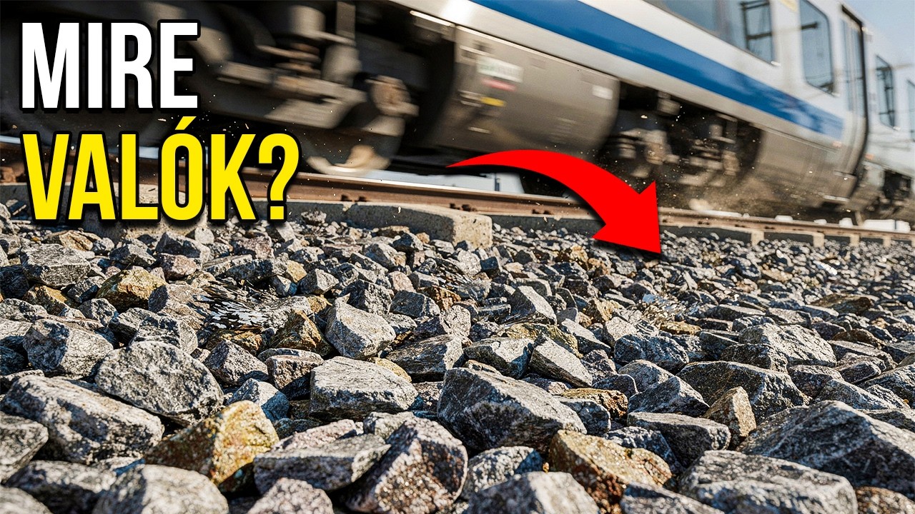 Mire Valók VALÓJÁBAN A Kövek A Vasúti Síneken?