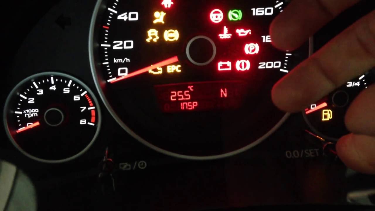 Volkswagen Up Reset Insp Oil Light Youtube
