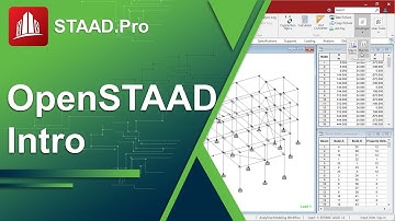 Introduction to OpenSTAAD
