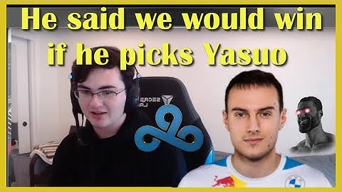 C9 Coach Max Waldo on Perkz Yasuo pick