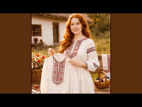 Вишивала мати
