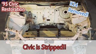 ’95 Civic Restoration Update - 1995 Civic Restoration Part 9 by E-Dod 1,298 views 1 year ago 8 minutes, 43 seconds