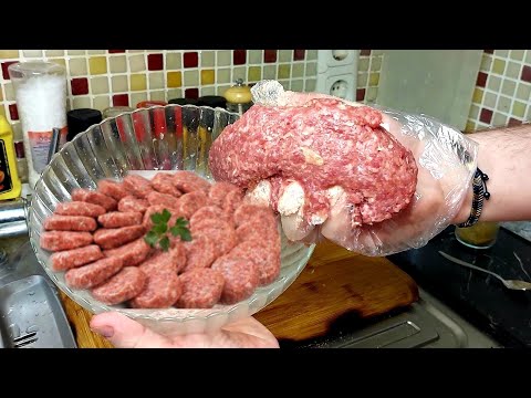 SOUR MEATBALLS WITH ONIONS / Meatball Recipes KEBAB WITH ONIONS