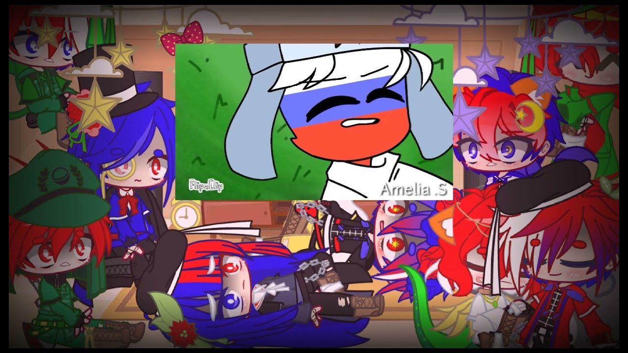 past penjajah+mafili+neth react to the begining ef the end//gacha club indonesia//END OR NO?