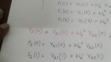 DSP DIT FFT Alg (Eng) Part 2