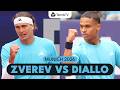 Alexander Zverev vs Gabriel Diallo Match Highlights | Munich 2026