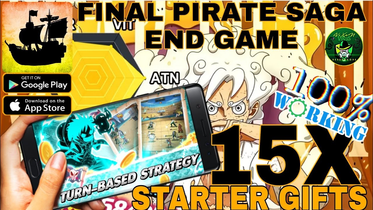 Final Pirate Saga: End Game 15X Starter Gifts for Newbie 🤩 Claim it now! 🔥 All Active Redeem Code 🎁
