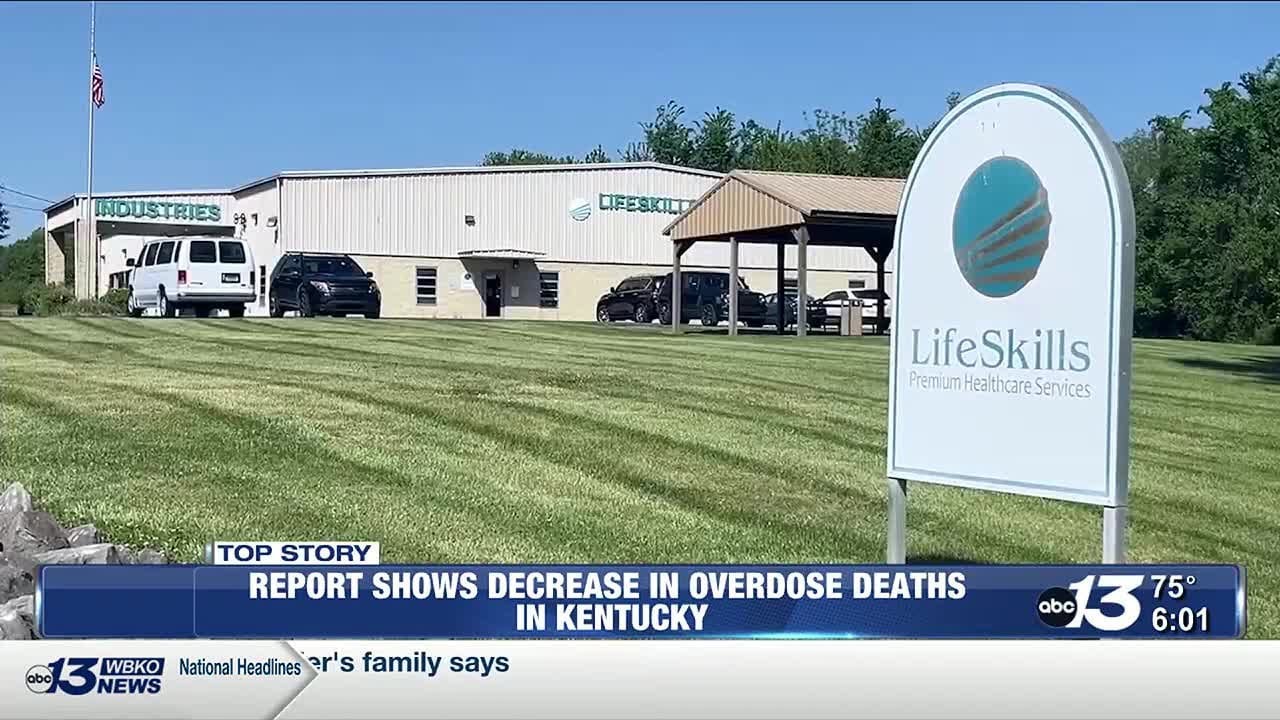 Report shows decrease in overdose deaths in Kentucky - YouTube