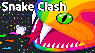 An endlessly growing snake...I'm the number one snake!🐍Snake Clash screenshot 3