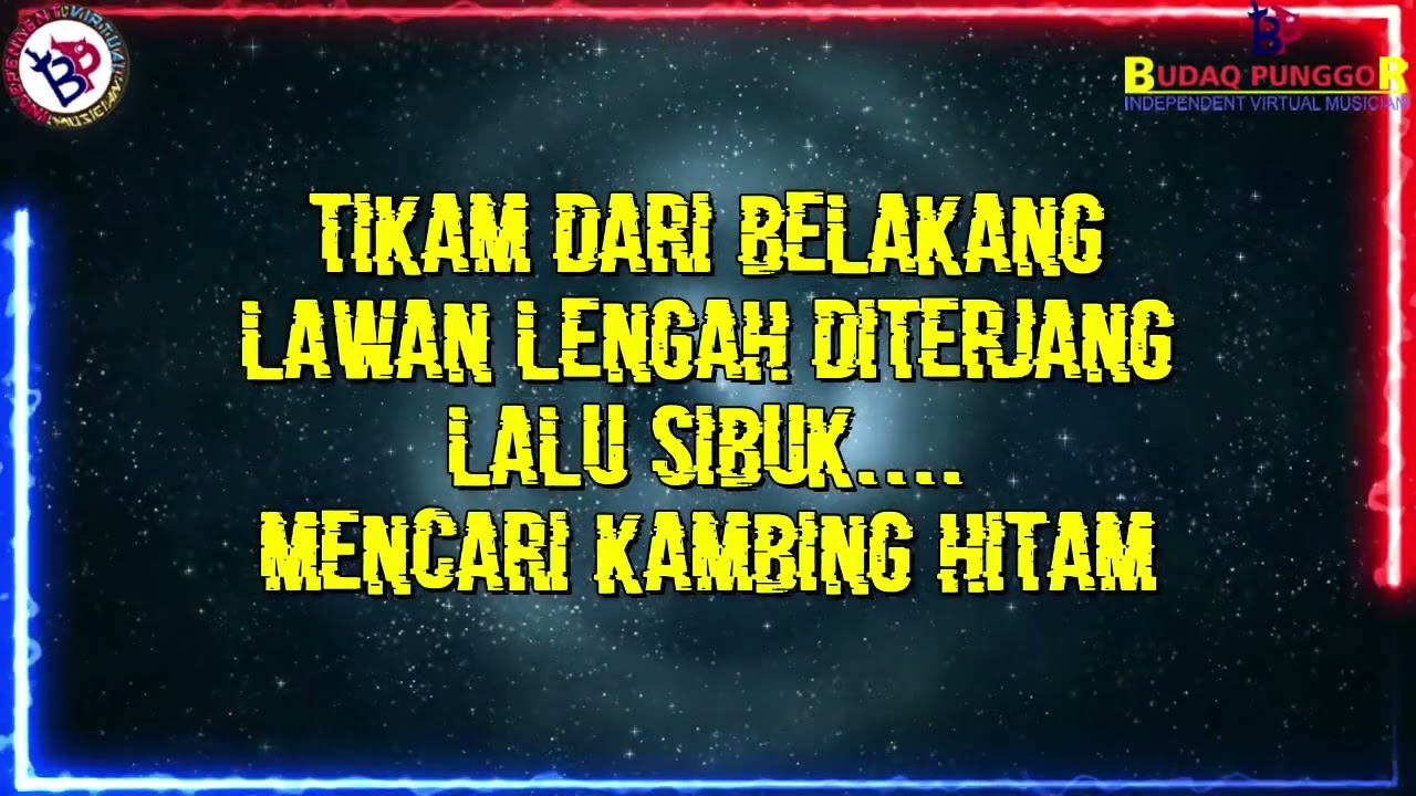 Sumbang Karaoke HQ Cover Rock by Budaq Punggor