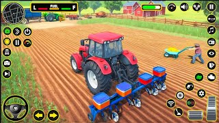 Real Tractor Farming Simulator 2024 - Harvester Tractor Driving - Android Gameplay screenshot 5