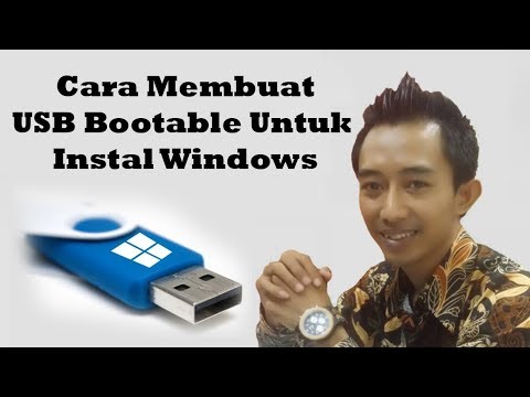 Cara Membuat USB Bootable Untuk Instal Windows