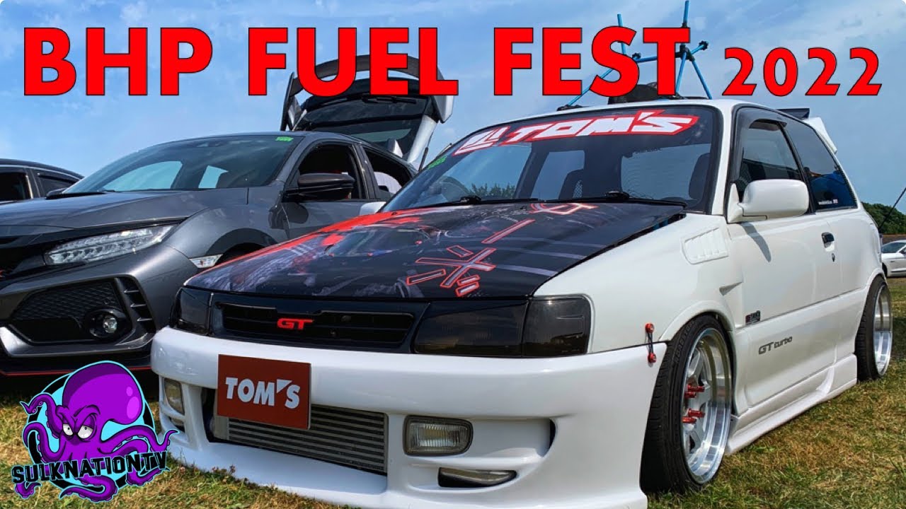 BHP FUEL FEST 2022 HEAT, WIND & LOTS OF CARS! YouTube