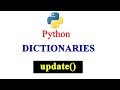 update method in Python Programming | Amulya's Academy