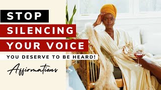 SELF EXPRESSION AFFIRMATIONS | Affirmations for expressing yourself and becoming assertive