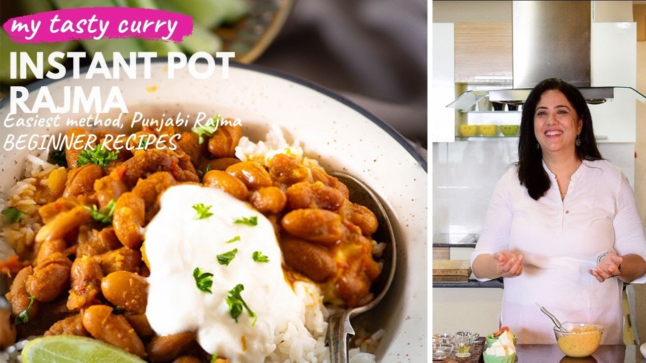 Instant Pot Rajma Indian Kidney Beans Curry Family Friendly Dinner