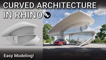 How to Model Organic Architecture in Rhino 3D!