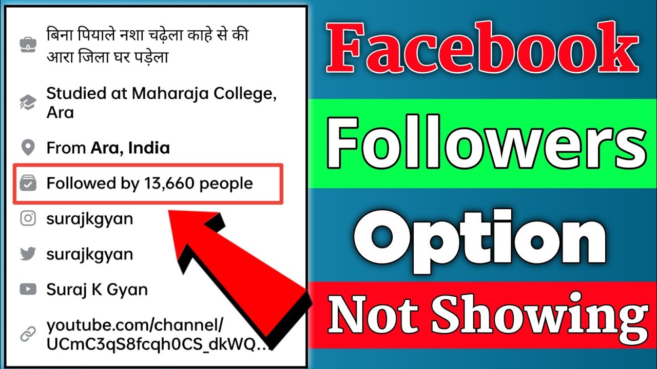 How To Show Followers On Facebook || Facebook Top Par Follower Kisa Open Kre | Facebook Followers