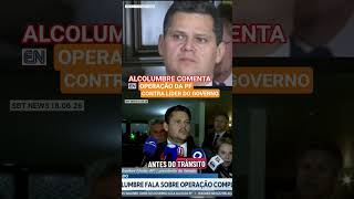 Alcolumbre comenta operação contra líder do governo no senado Jacques Wagner