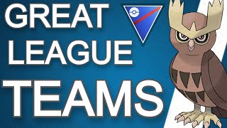 Top Great League Teams | PVPoke Rankings | Pokemon GO | GO Battle League | Team Building