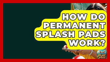How Do Permanent Splash Pads Work? - Outdoor Play Pros