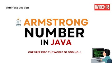 Armstrong Number in Java | Theory + Code Explained | Java Basics for Beginners #video15 #java
