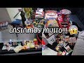 NOSSA PRIMEIRA COMPRA DO MÊS DE SUPERMERCADO MORANDO JUNTOS | QUANTO GASTAMOS?