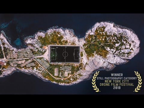 Football Island - 2018 New York City Drone Film Festival Still Photography Category Winner