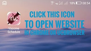 Sketchware app which links to a website and exits on its own