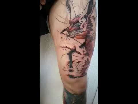 Discovered by Léna Driesbach Find images and videos about tattoo kurama  and the nine tailed fox on We Heart It  th  Naruto tattoo Anime tattoos  Small tattoos