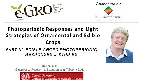Edible Photoperiodic Strategies