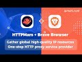 Brave browser configuration Mars Data proxy settings guide  Gather the world's best IP resources