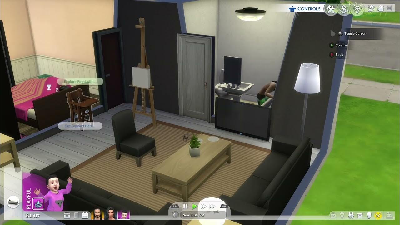 Sims 4/my sim going into labor YouTube