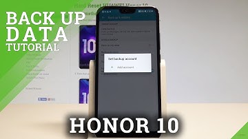 How to Back Up Data on Honor 10 - Enable Google Backup |HardReset.Info