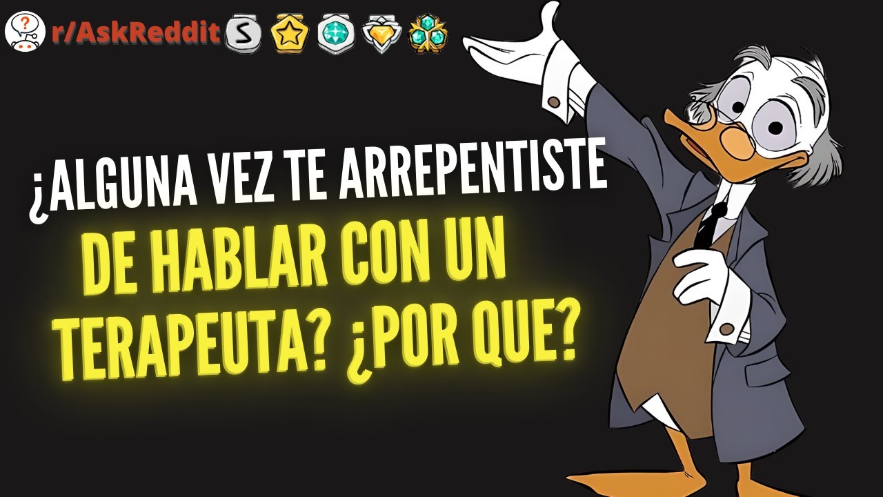 ¿Alguna vez te arrepentiste de hablar con un terapeuta/psiquiatra? ¿Por qué? - (Reddit Pregunta)